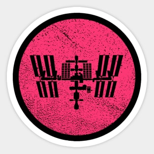 Neon ISS Sticker